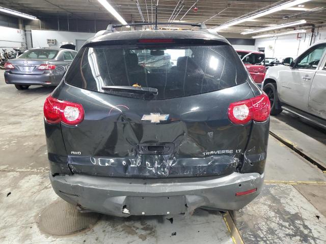 1GNKVJED5BJ296200 - 2011 CHEVROLET TRAVERSE LT შავი ფოტო 6