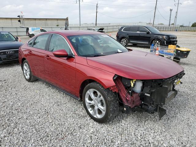 1HGCY1F29PA020743 - 2023 HONDA ACCORD LX RED photo 4