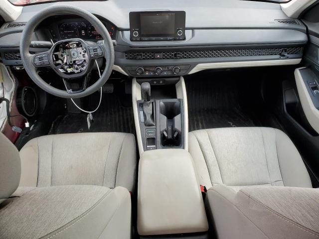 1HGCY1F29PA020743 - 2023 HONDA ACCORD LX RED photo 8