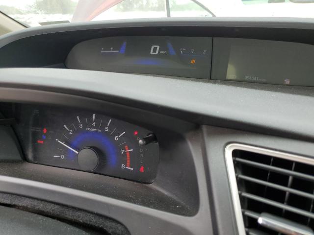 2HGFB2F52EH534026 - 2014 HONDA CIVIC LX RED photo 9