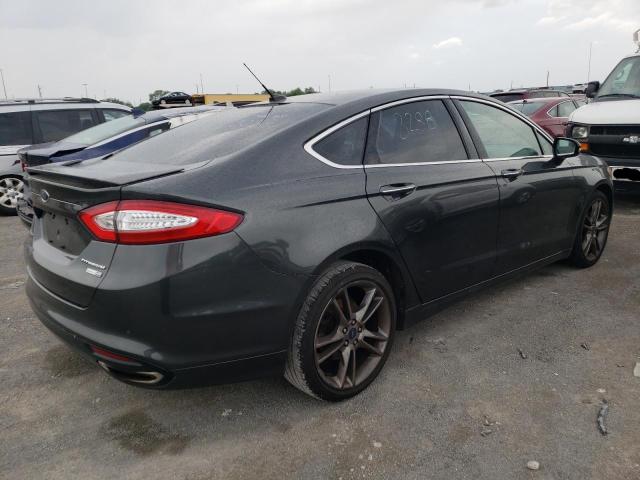 3FA6P0D98GR192461 - 2016 FORD FUSION TITANIUM GRAY photo 3