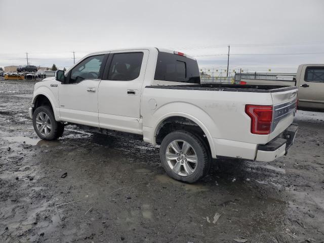 1FTEW1EG4FFA43665 - 2015 FORD F150 SUPERCREW WHITE photo 2