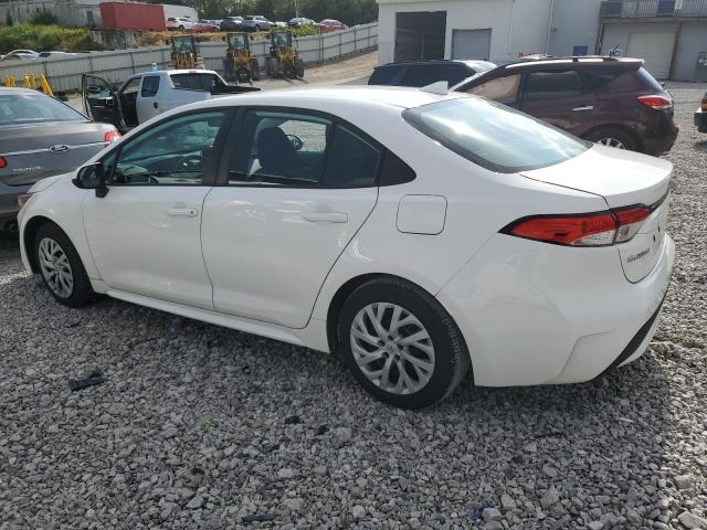 5YFEPMAE0MP205087 - 2021 TOYOTA COROLLA LE Blanc photo 2