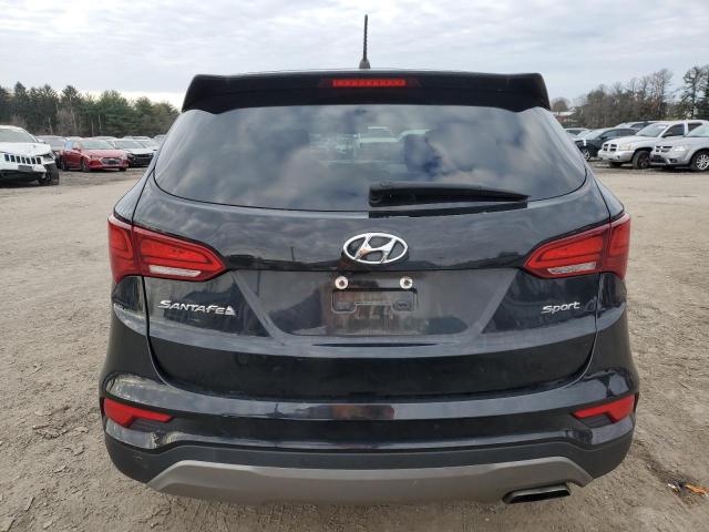 5NMZT3LBXJH080082 - 2018 HYUNDAI SANTA FE S BLACK photo 6