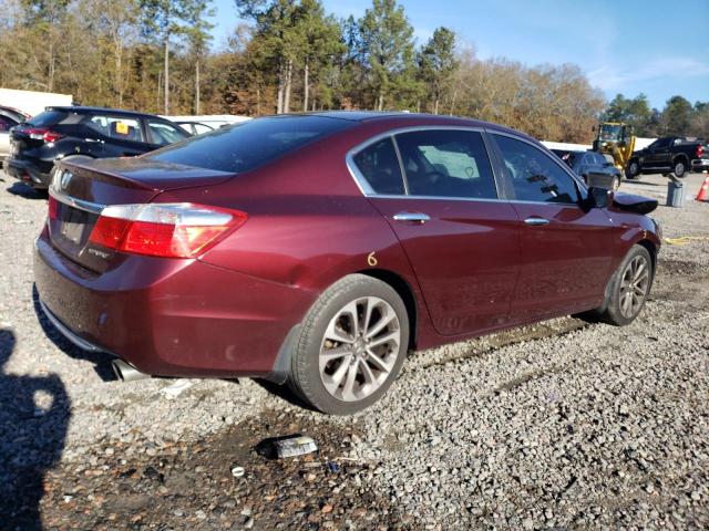 1HGCR2F58FA148158 - 2015 HONDA ACCORD SPORT BURGUNDY photo 3