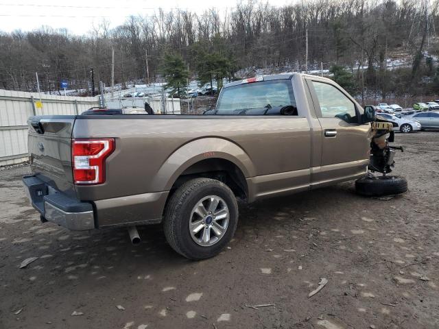 1FTMF1CB4KKC29033 - 2019 FORD F150 GRAY photo 3