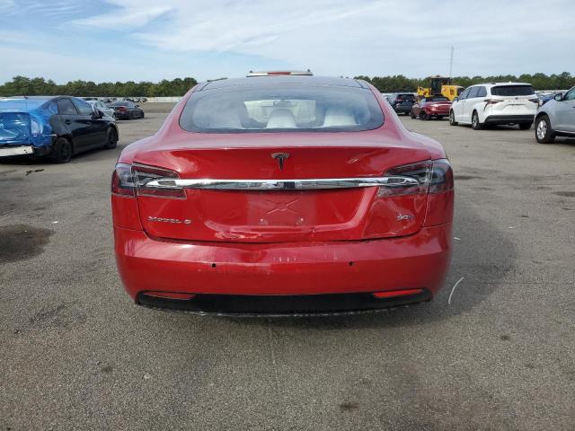 5YJSA1E29GF174957 - 2016 TESLA MODEL S Qırmızı foto 6