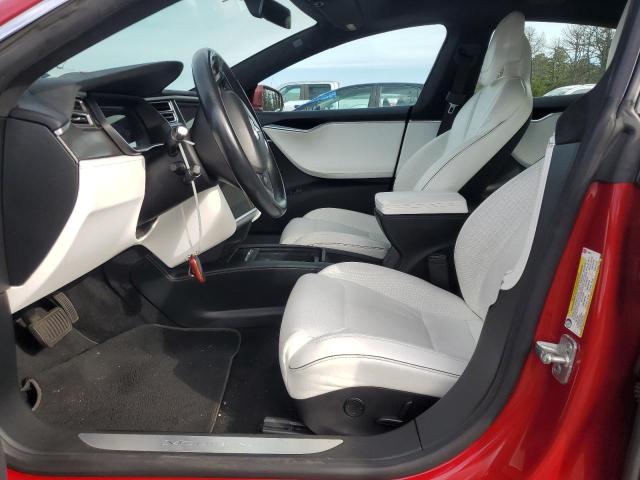 5YJSA1E29GF174957 - 2016 TESLA MODEL S Qırmızı foto 7
