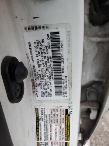 1NXBR32E04Z311446 - 2004 TOYOTA COROLLA CE WHITE photo 12