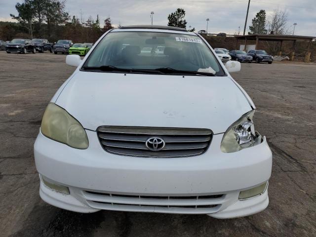 1NXBR32E04Z311446 - 2004 TOYOTA COROLLA CE WHITE photo 5