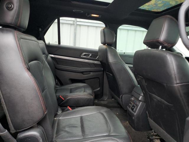 1FM5K8GT9HGD97270 - 2017 FORD EXPLORER SPORT Schwarz Foto 11