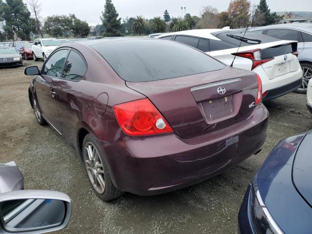 JTKDE177560102858 - 2006 TOYOTA SCION TC BURGUNDY photo 2