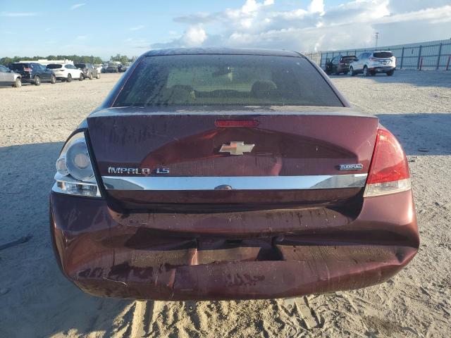 2G1WB58K179357980 - 2007 CHEVROLET IMPALA LS BURGUNDY photo 6