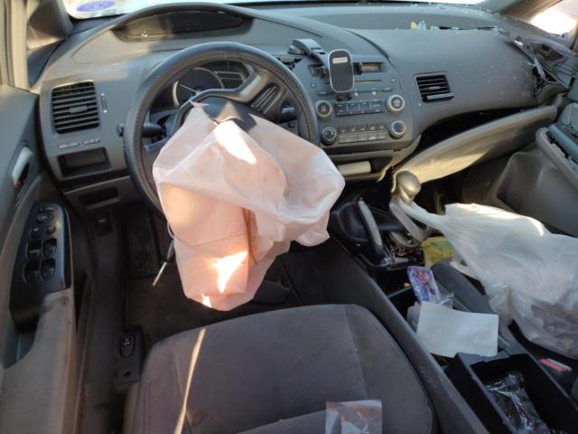 2HGFA16578H334213 - 2008 HONDA CIVIC LX GRAY photo 12