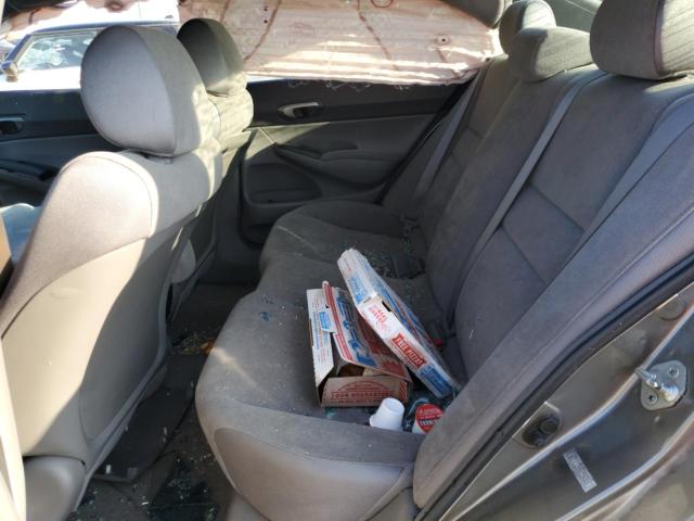 2HGFA16578H334213 - 2008 HONDA CIVIC LX GRAY photo 16