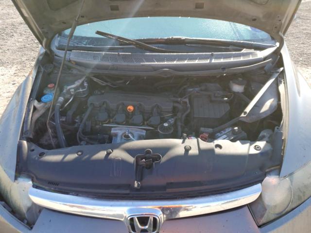 2HGFA16578H334213 - 2008 HONDA CIVIC LX GRAY photo 18