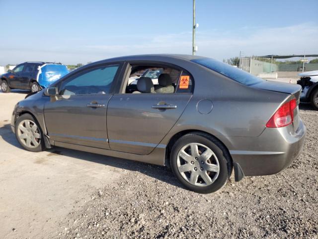 2HGFA16578H334213 - 2008 HONDA CIVIC LX GRAY photo 2