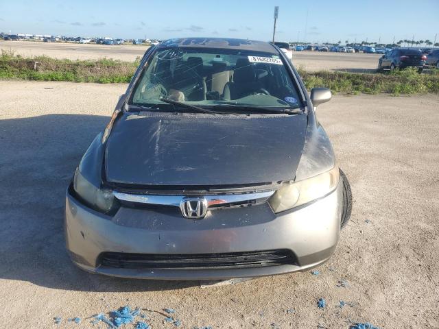 2HGFA16578H334213 - 2008 HONDA CIVIC LX GRAY photo 7
