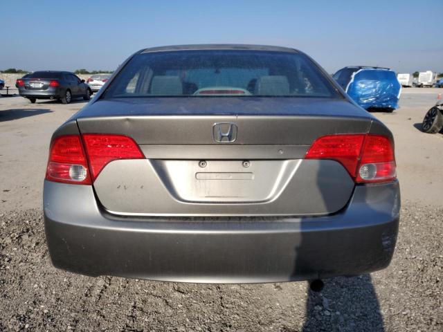 2HGFA16578H334213 - 2008 HONDA CIVIC LX GRAY photo 8