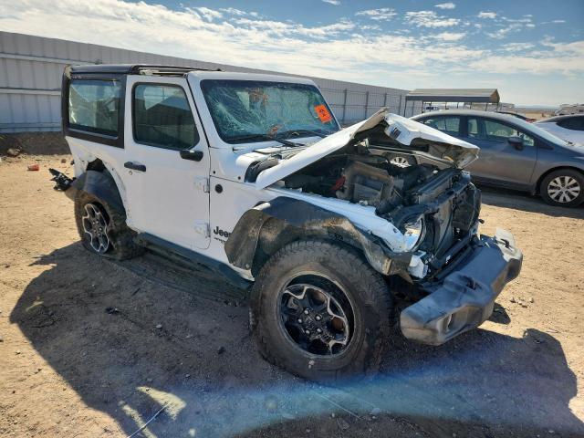 1C4GJXAG9MW791115 - 2021 JEEP WRANGLER SPORT WHITE photo 4