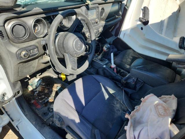 1C4GJXAG9MW791115 - 2021 JEEP WRANGLER SPORT WHITE photo 8