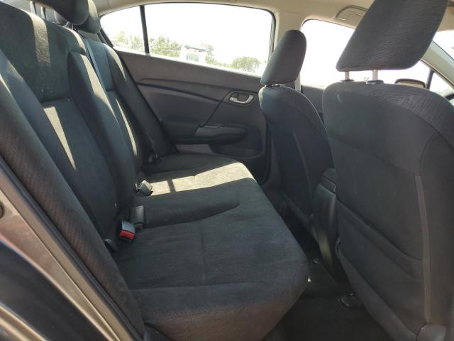 2HGFB2F53DH597358 - 2013 HONDA CIVIC LX GRAY photo 10