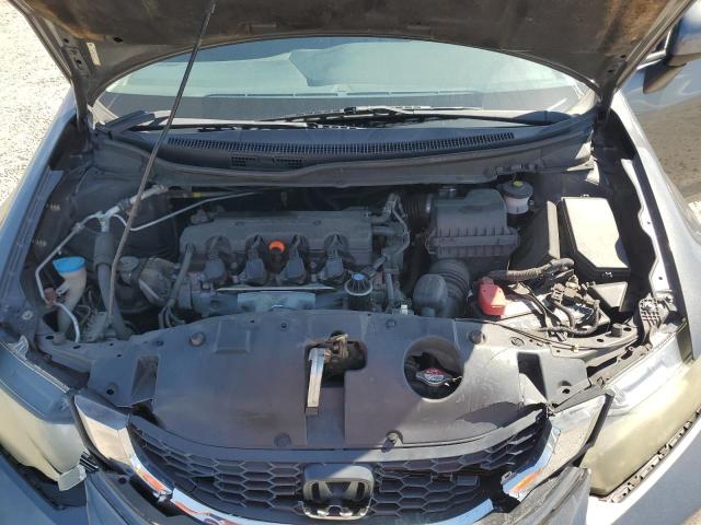 2HGFB2F53DH597358 - 2013 HONDA CIVIC LX GRAY photo 11