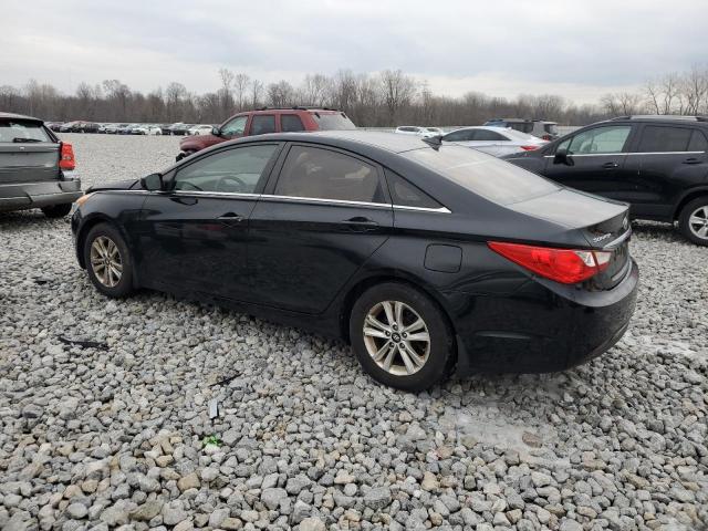 5NPEB4AC0DH775049 - 2013 HYUNDAI SONATA GLS BLACK photo 2