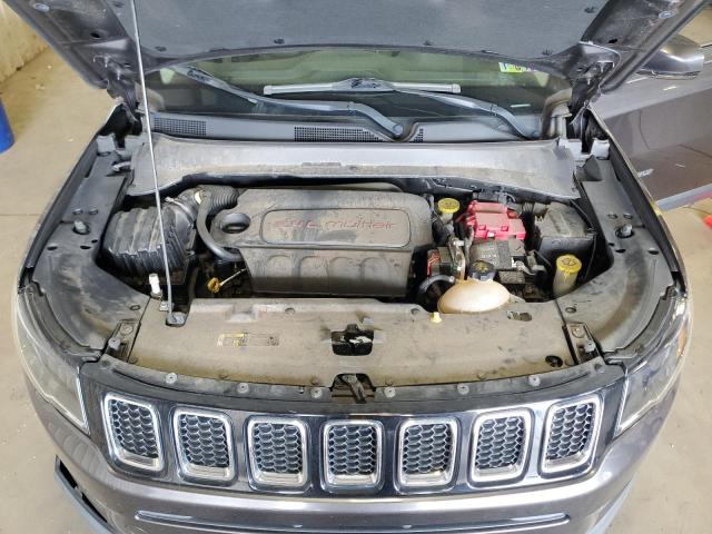 3C4NJDCBXKT639144 - 2019 JEEP COMPASS LIMITED Серый фото 11