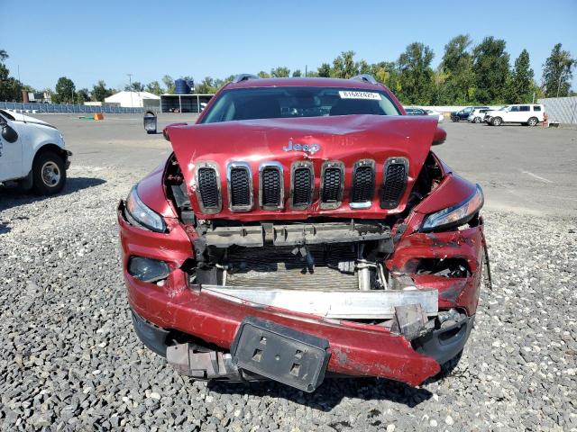 1C4PJMCS8HW626100 - 2017 JEEP CHEROKEE LATITUDE أحمر صورة 5