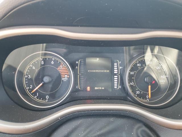 1C4PJMCS8HW626100 - 2017 JEEP CHEROKEE LATITUDE أحمر صورة 9