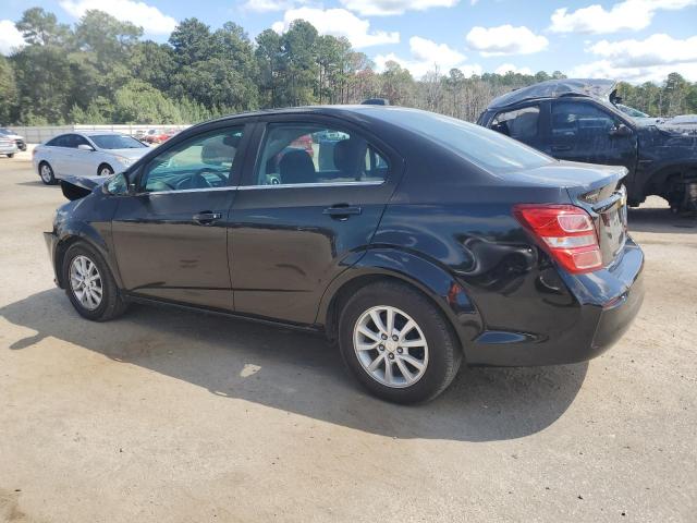 1G1JD5SH2H4125295 - 2017 CHEVROLET SONIC LT შავი ფოტო 2