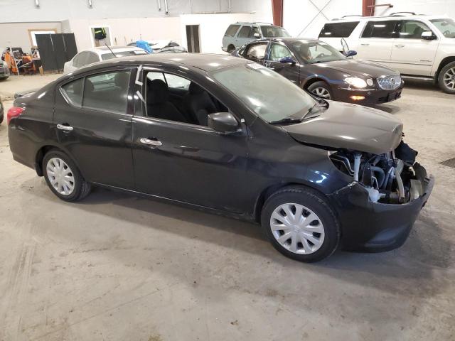 3N1CN7AP3FL930394 - 2015 NISSAN VERSA S BLACK photo 4