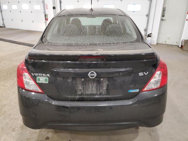 3N1CN7AP3FL930394 - 2015 NISSAN VERSA S BLACK photo 6