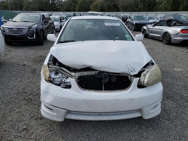 2T1BR32E48C898158 - 2008 TOYOTA COROLLA CE WHITE photo 5