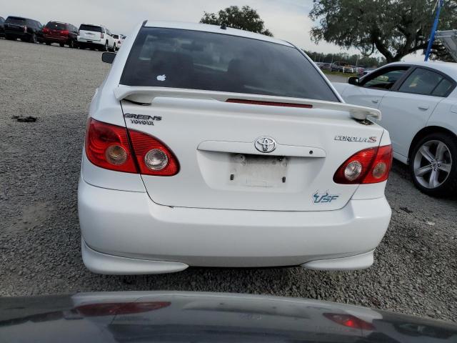 2T1BR32E48C898158 - 2008 TOYOTA COROLLA CE WHITE photo 6