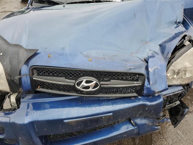 KM8JM12B47U487506 - 2007 HYUNDAI TUCSON GLS ლურჯი ფოტო 12