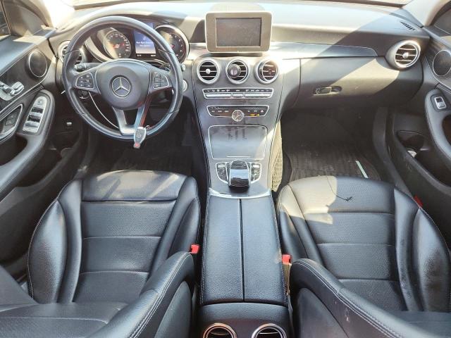 55SWF4KB9FU039340 - 2015 MERCEDES-BENZ C 300 4MATIC BLACK photo 8