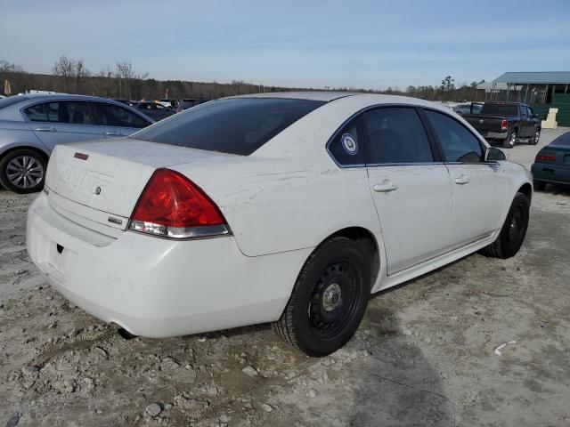 2G1WD5E38F1105423 - 2015 CHEVROLET IMPALA LIM POLICE WHITE photo 3