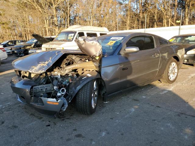 1ZVBP8AN1A5142713 - 2010 FORD MUSTANG GRAY photo 1
