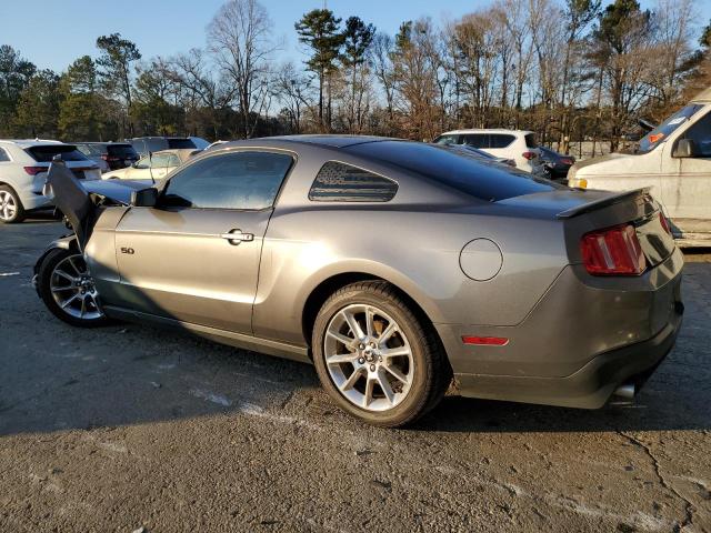 1ZVBP8AN1A5142713 - 2010 FORD MUSTANG GRAY photo 2