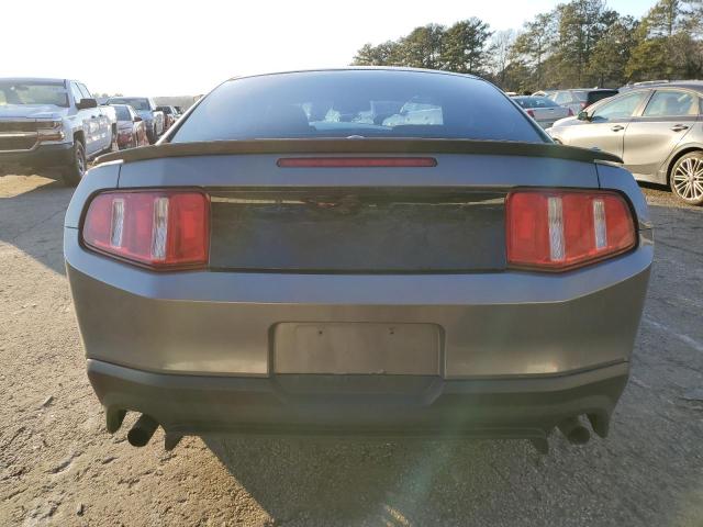 1ZVBP8AN1A5142713 - 2010 FORD MUSTANG GRAY photo 6