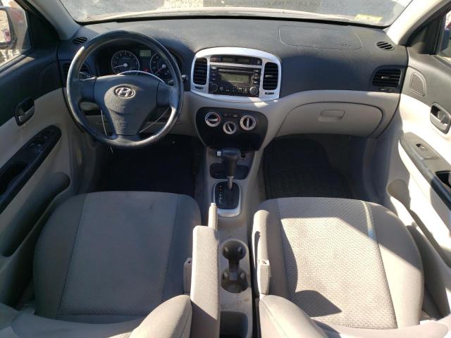 KMHCN36CX7U041087 - 2007 HYUNDAI ACCENT SE RED photo 8