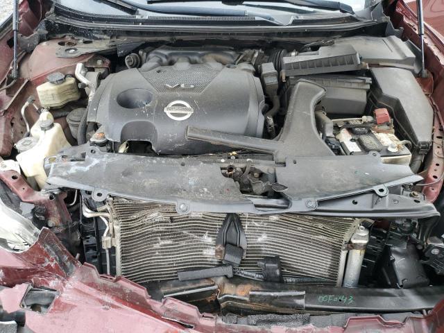 1N4AA5AP5CC854825 - 2012 NISSAN MAXIMA S Granate foto 11