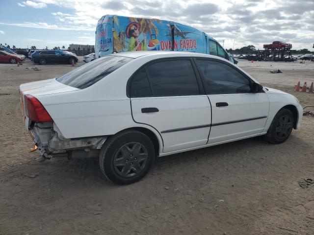 2HGES16394H586420 - 2004 HONDA CIVIC DX VP Սպիտակ լուսանկար 3