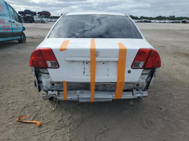 2HGES16394H586420 - 2004 HONDA CIVIC DX VP Սպիտակ լուսանկար 6