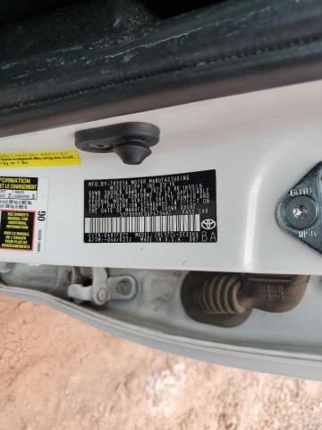 5YFBURHE0GP479487 - 2016 TOYOTA COROLLA L WHITE photo 12