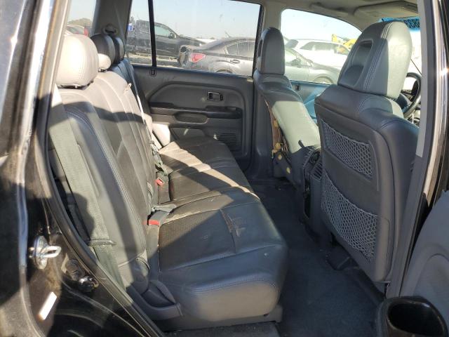 2HKYF18765H564450 - 2005 HONDA PILOT EXL BLACK photo 10
