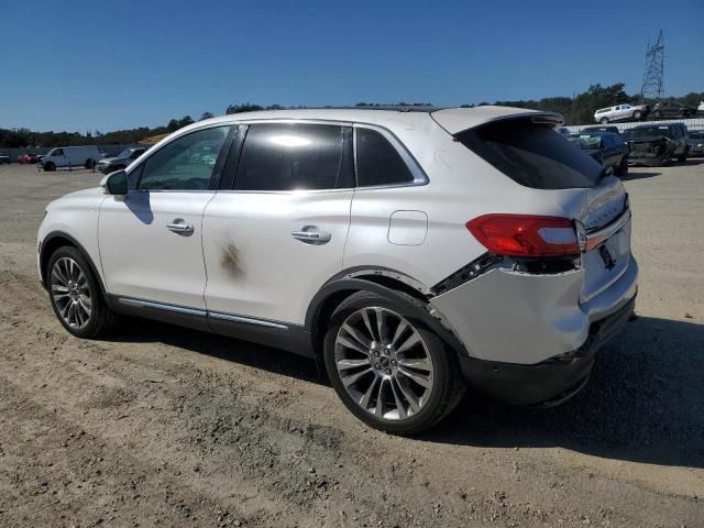 2LMTJ8LP6GBL54664 - 2016 LINCOLN MKX RESERVE WHITE photo 2