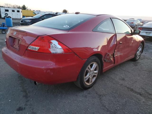 1HGCM72626A018158 - 2006 HONDA ACCORD EX RED photo 3